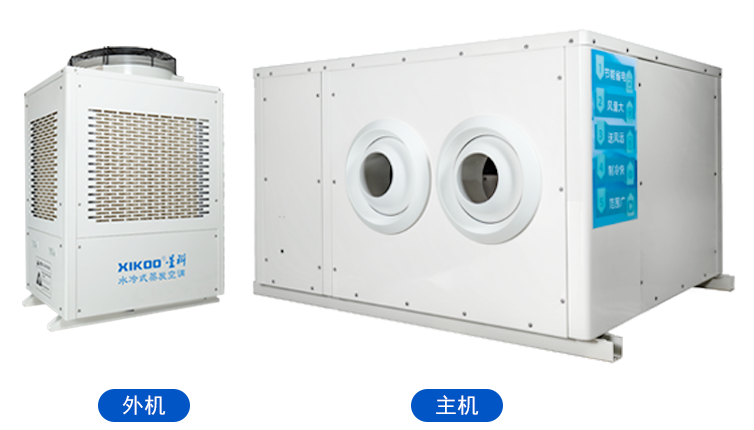 蒸發(fā)冷省電空調(diào),廠房降溫空調(diào)-臥式射流機